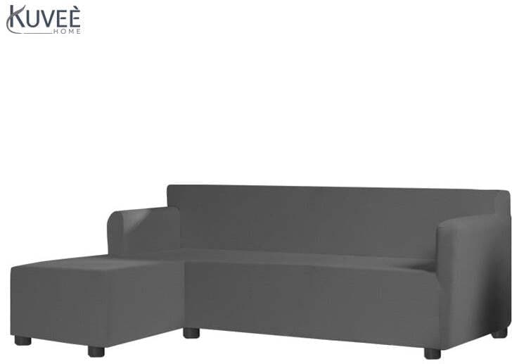 Copridivano con Penisola Glovè Chaise Lounge Sinistra Basic in Fodere copridivano Falco Biancheria - Parete, commercioVirtuoso.it