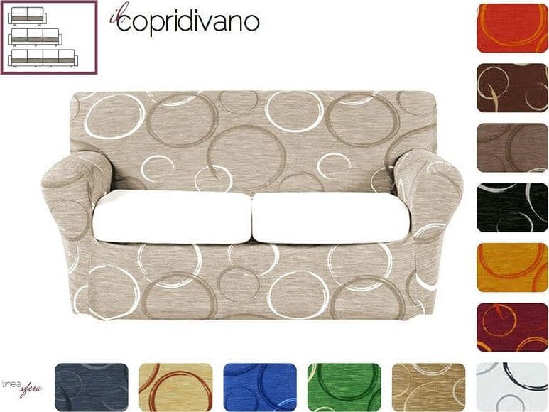 Copridivano Elasticizzato Brio Hessense Sfera in Fodere copridivano Falco Biancheria - Parete, commercioVirtuoso.it