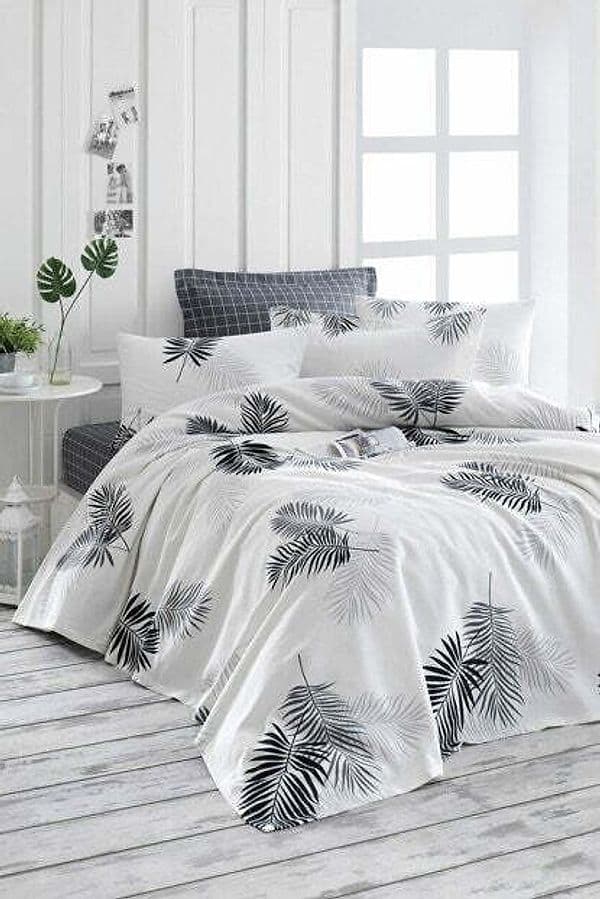 COPRILETTO PIAZZA E MEZZA BIANCO E GRIGIO Casa e cucina/Tessili per la casa/Biancheria da letto/Coperte e trapunte/Trapunte Scontolo.net - Potenza, Commerciovirtuoso.it