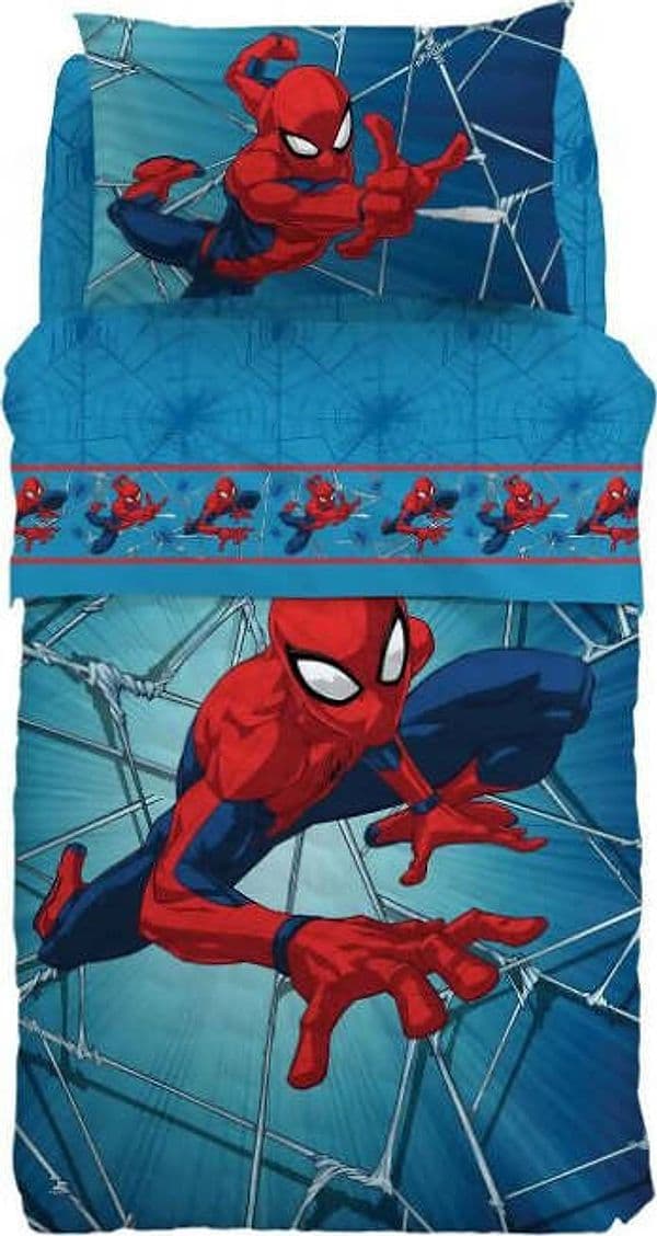 Copriletto-primaverile-singolo-caleffi-spider-man-force-in-cotone-copriletto-su-licenza-originale-marvel-disney-Caleffi-Marvel-Disney
