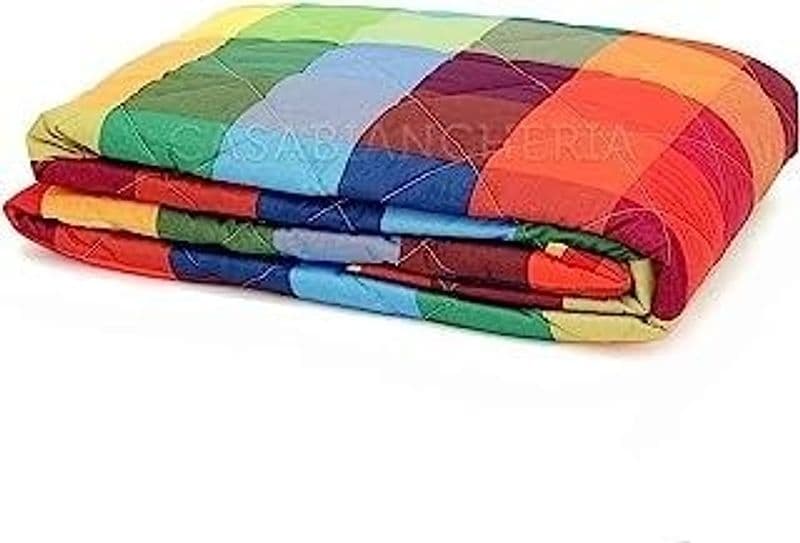 Copriletto trapuntato Matrimoniale WILSON multicolor matrimoniale Casa e cucina/Tessili per la casa/Biancheria da letto/Copriletti Biancheria Arredo Home - Nola, Commerciovirtuoso.it