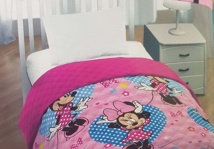 Copriletto trapuntino estivo disney minnie singolo in Trapunte e copriletti Falco Biancheria - Parete, commercioVirtuoso.it