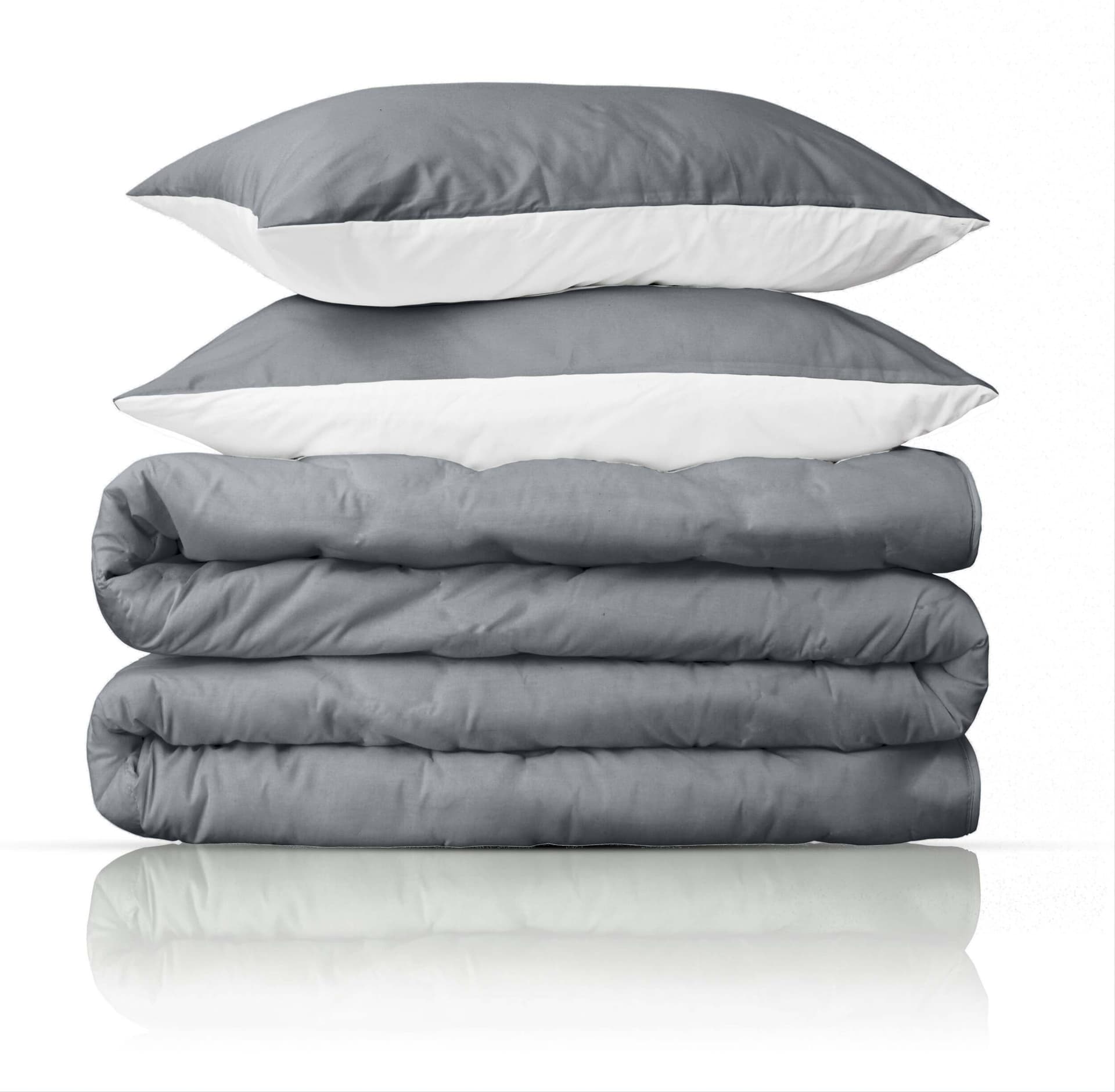 Copripiumino Matrimoniale Cotone 100% Grigio Double Face GRIGIO e BIANCO Inserimento Facile Set Copri Piumino E Federe Sacco Piumino Grigio 245 X 256 Cm 2x Cuscino 50 X 80 Cm Copri Piumino Con Patella Oeko-Tex Salvi Fabrics Casa e cucina/Tessili per la casa/Biancheria da letto/Copripiumini e set da letto/Set copripiumini e federe Salvi Fabrics - Casorate Sempione, Commerciovirtuoso.it