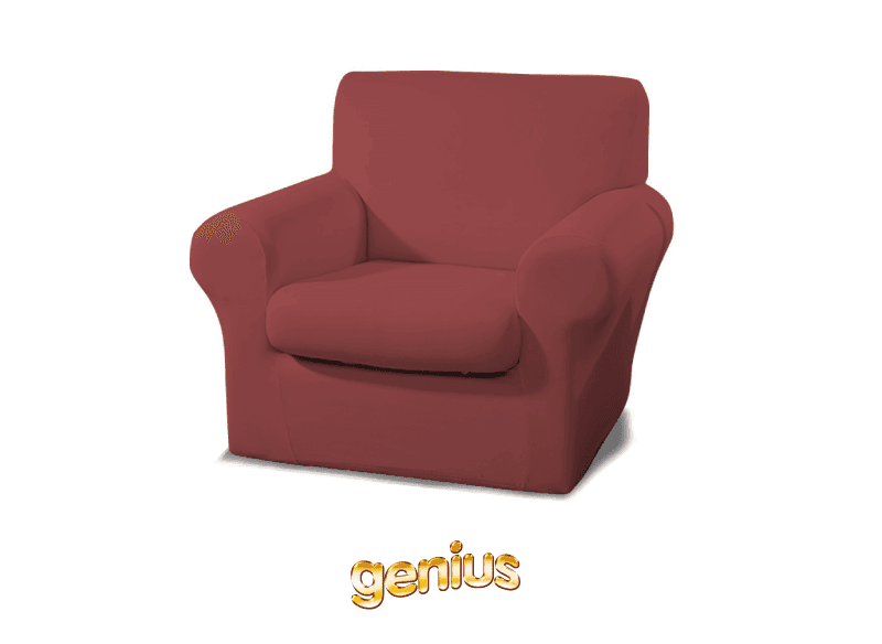 Copripoltrona Genius Biancaluna Da 75 Cm A 120 Cm Tinta Unita in Fodere copridivano Falco Biancheria - Parete, commercioVirtuoso.it