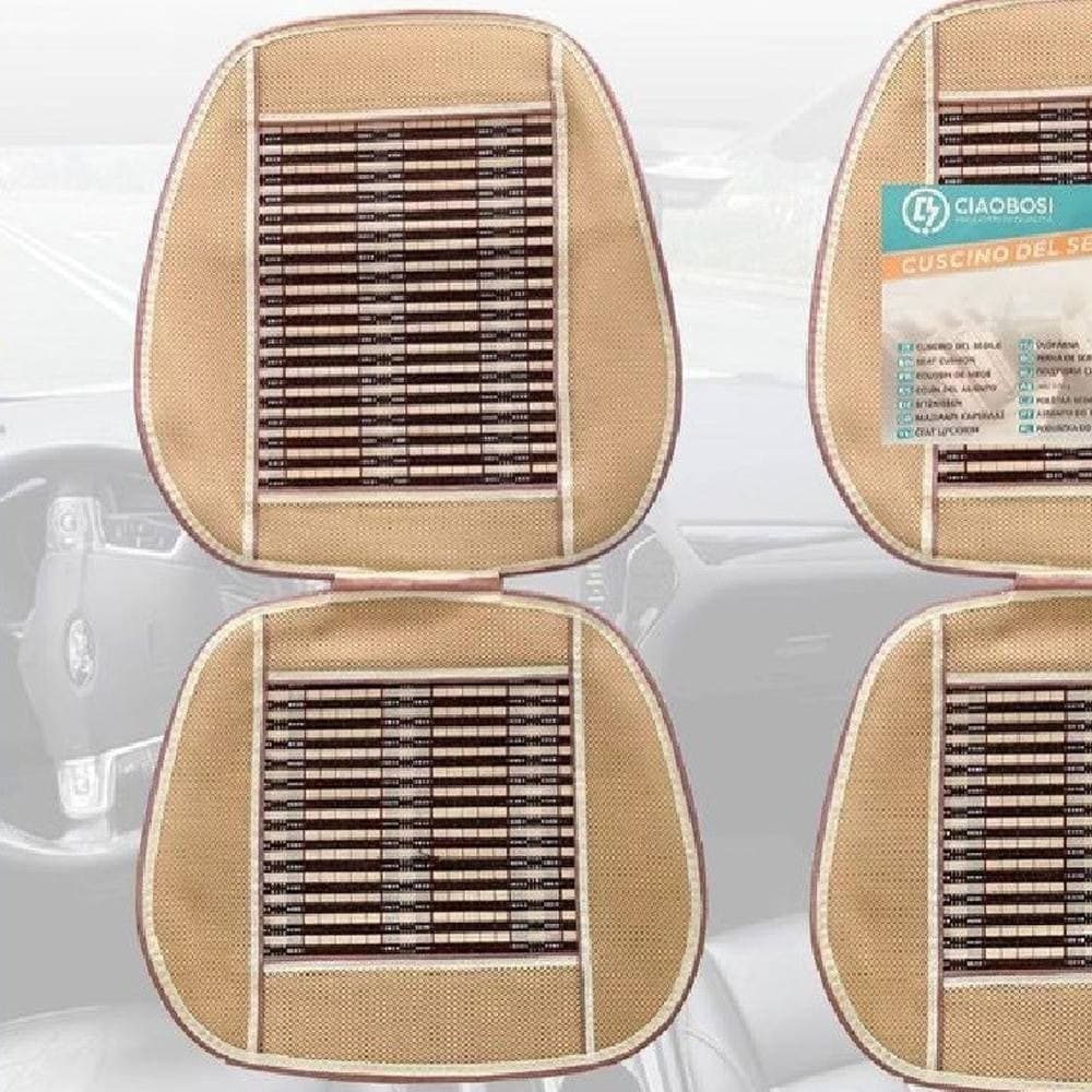Coprisedile Singolo Auto Universale Areato Legno Bamb? Schienale 86x43cm Cx-8235 Auto e Moto/Accessori per auto/Coprisedili e accessori comfort/Coprisedili singoli Trade Shop italia - Napoli, Commerciovirtuoso.it