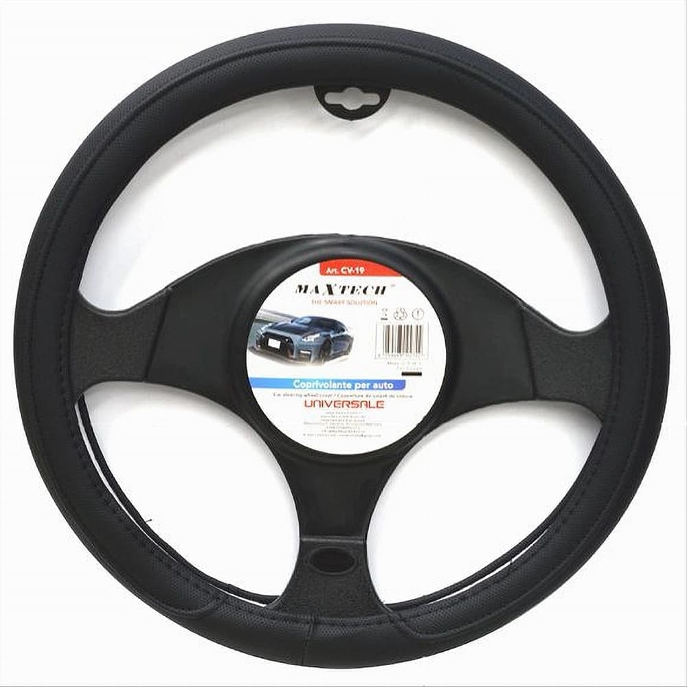 COPRIVOLANTE UNIVERSALE AUTO COPERTURA FODERA PROTEZIONE STERZO 38CM NERO CV-19 in Coprivolanti Trade Shop italia - Napoli, commercioVirtuoso.it