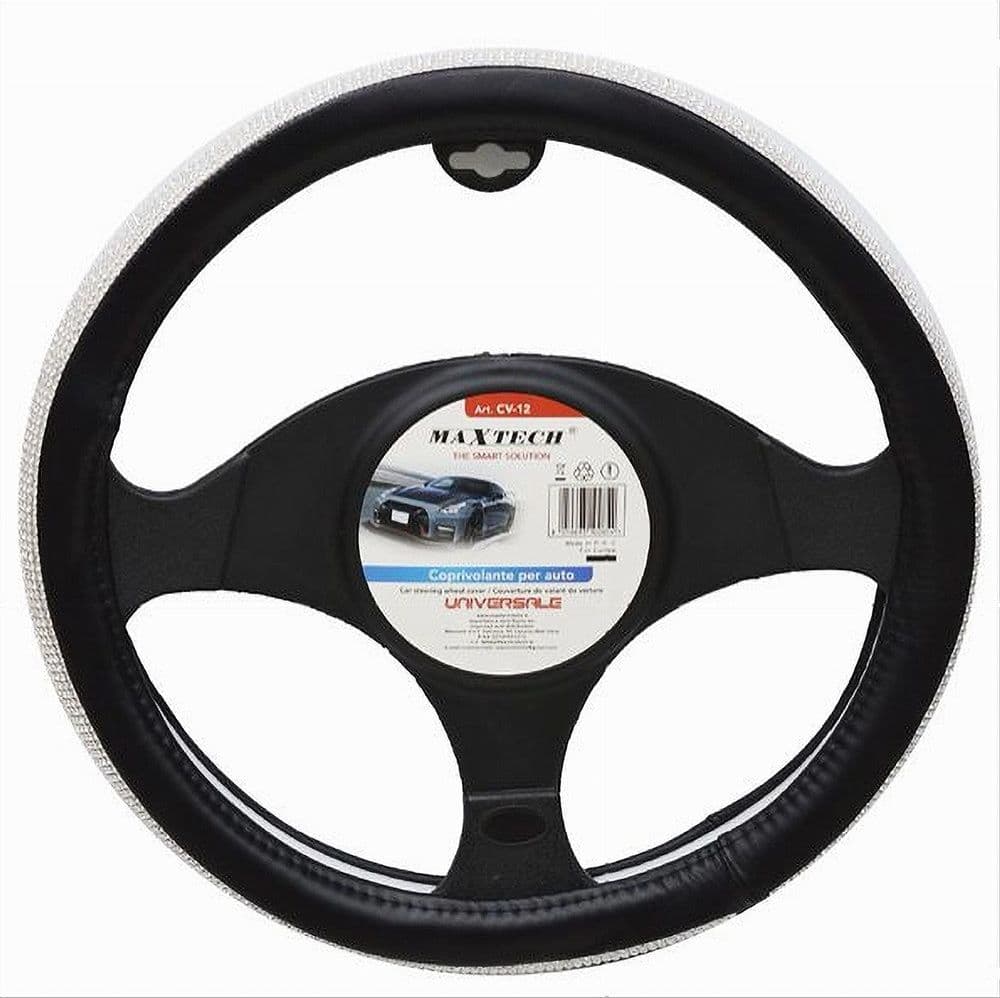 COPRIVOLANTE UNIVERSALE PER STERZO AUTO FODERA PROTEZIONE ACCESSORIO 38 CM CV-12 in Coprivolanti Trade Shop italia - Napoli, commercioVirtuoso.it