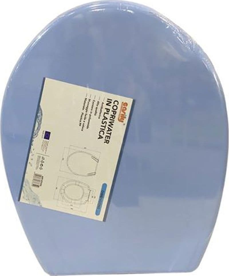 COPRIWATER SEDILE COPRIVASO WC WATER BAGNO IN PLASTICA MAGNOLIA BLU 87634 in Sedili WC Trade Shop italia - Napoli, commercioVirtuoso.it