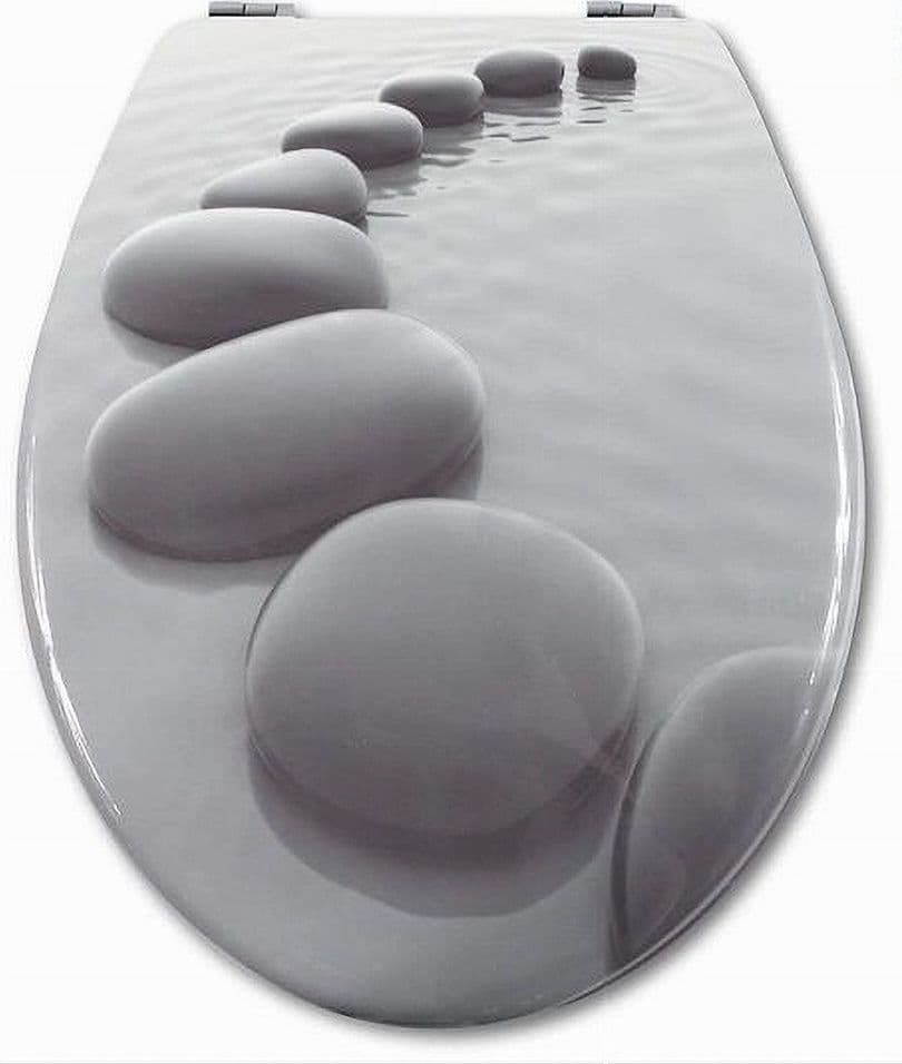 Copriwater-Universale-Con-Stampa-Pietre-Zen-Copri-Tavoletta-Wc-Bagno-Legno-Mdf