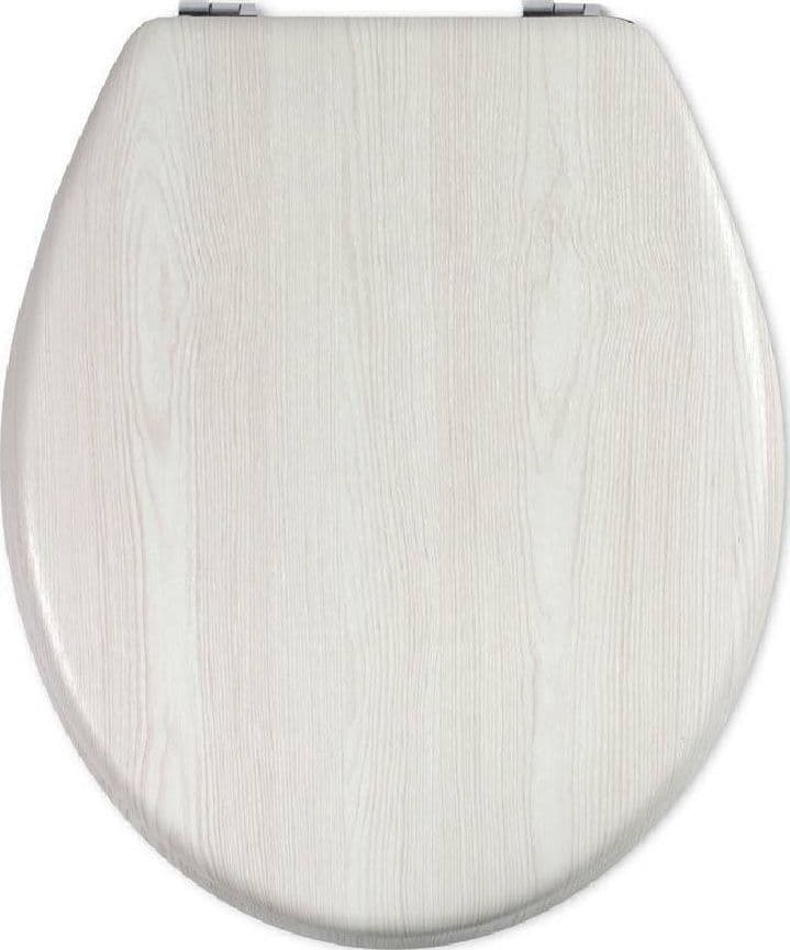 Copriwater-Universale-In-Legno-Mdf-Resistente-Con-Stampa-Legno-Beige-Cerniere-Wc