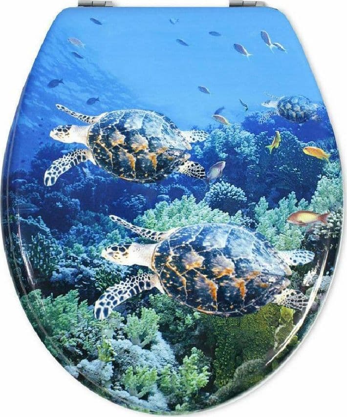 Copriwater Universale In Legno Mdf Resistente Stampa Tartarughe Marine Cerniere Casa, arredamento e bricolage > Accessori Bagno > Copriwater Trade Shop italia - Napoli, Commerciovirtuoso.it
