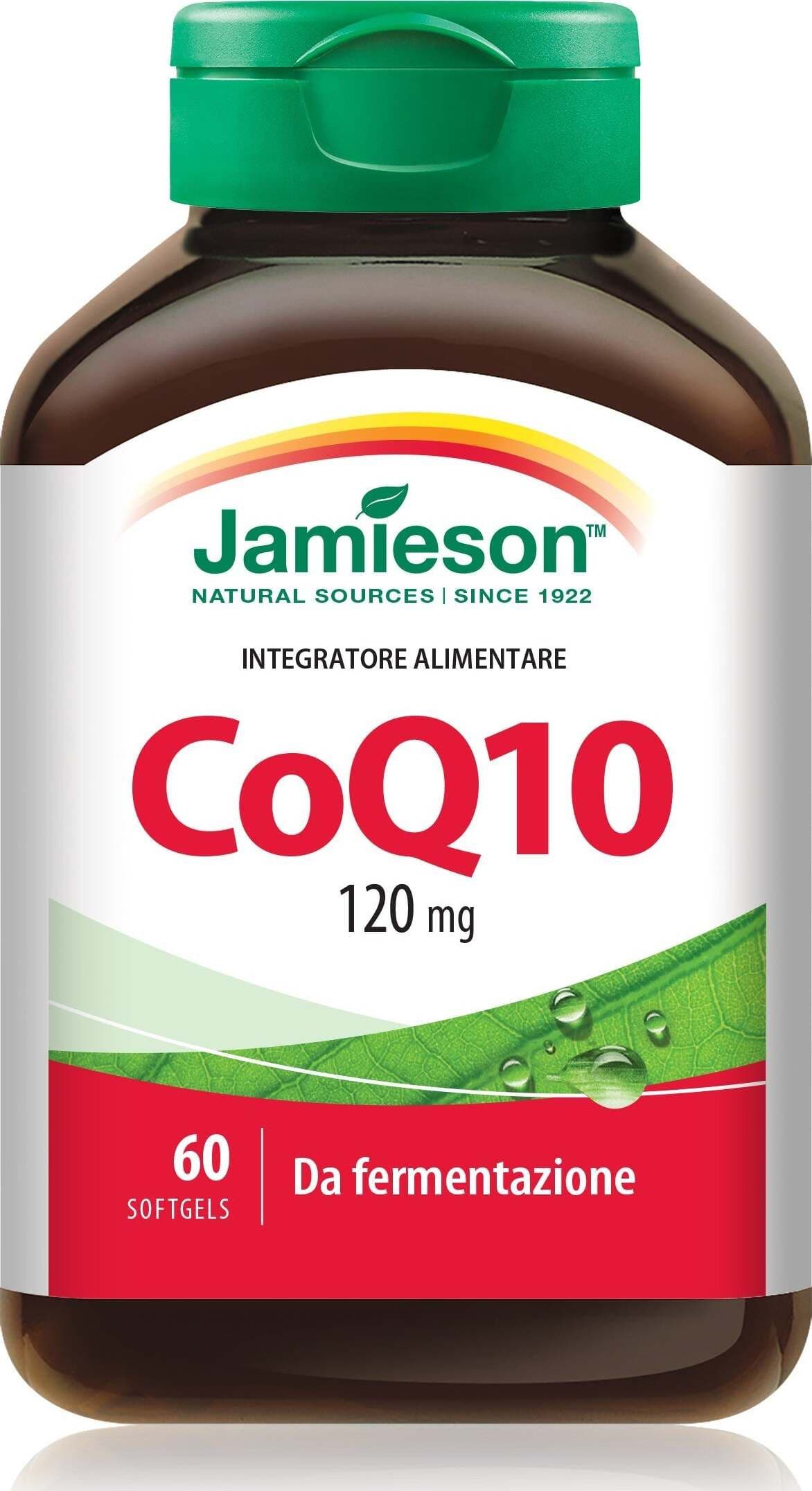 CoQ10 120 mg integratore alimentare 60 softgels Biovita