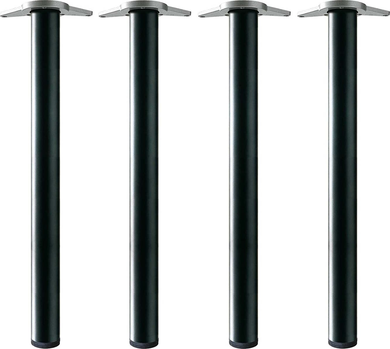 CORBRICO---KIT-4-GAMBE-PER-TAVOLO-IN-FERRO-CON-PIASTRA-NERO-CM73