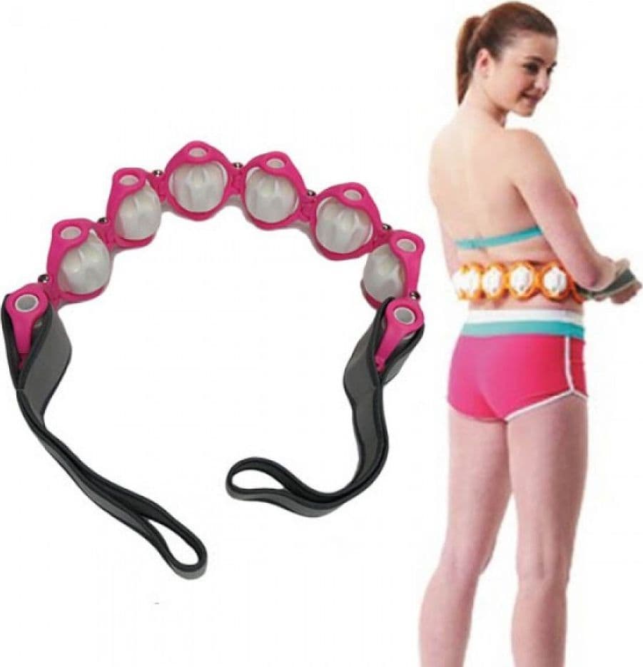 CORDA MASSAGGIANTE RULLI MANUALE ALLENAMENTO GLUTEI CELLULITE COSCE PESO RELAX Trade Shop italia - Napoli, Commerciovirtuoso.it