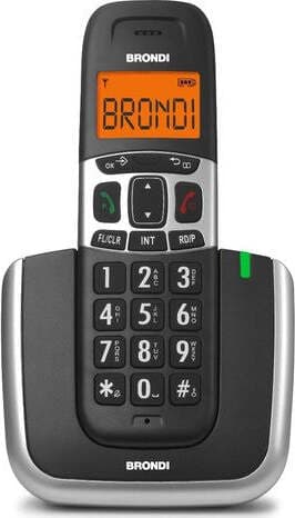 Cordless-Brondi-10279010-BRAVO-Platinum-Nero-e-Argento