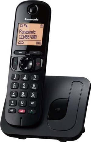 Cordless-Panasonic-KX-TGC250JTB-Dect-Black