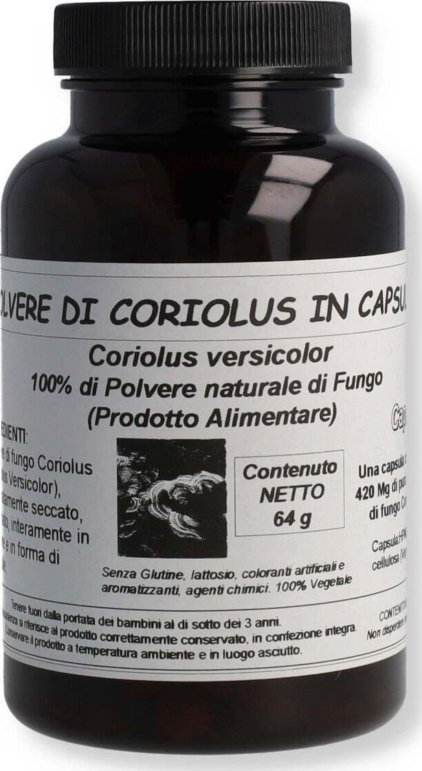 CORIOLUS-POLVERE-integratore-alimentare-120-capsule-Funghi-Vitalia