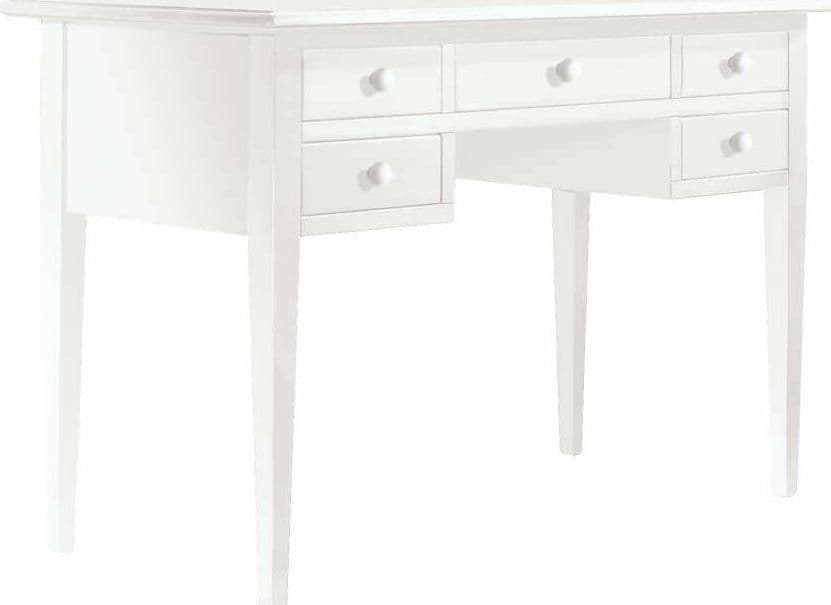 CORNELL---scrittoio-in-legno-massello-100x50x81-Bianco-Milani-Home