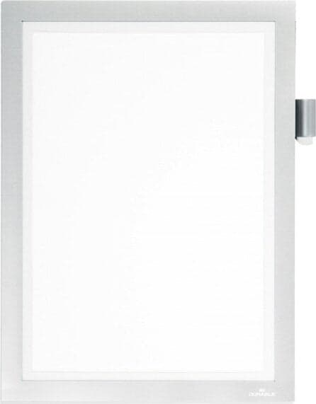 Cornice adesiva Duraframe Note A4 - pannello magnetico - 21 x 29.7 cm - argento - Durable Fai da te/Sicurezza e protezione/Attrezzature per sicurezza sul lavoro/Segnaletica antinfortunistica Eurocartuccia - Pavullo, Commerciovirtuoso.it