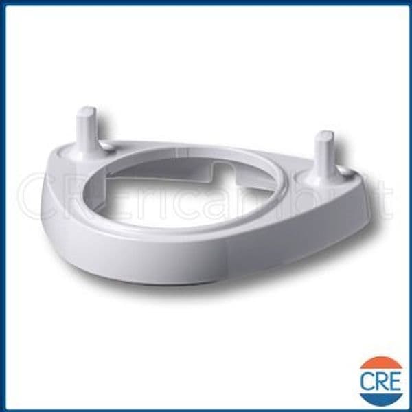 Cornice-Bianca-Supporto-Testine,-2-Postazioni,-per-3709,-3754,-3767,-3773,-4729