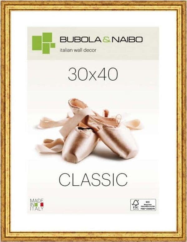 Cornice in legno Bubola & Naibo 5000-OO-11 Classic Claudia ORO Casa e cucina/Decorazioni per interni/Album fotografici cornici e accessori/Cornici foto/Cornici da parete e da tavolo Scontolo.net - Potenza, Commerciovirtuoso.it