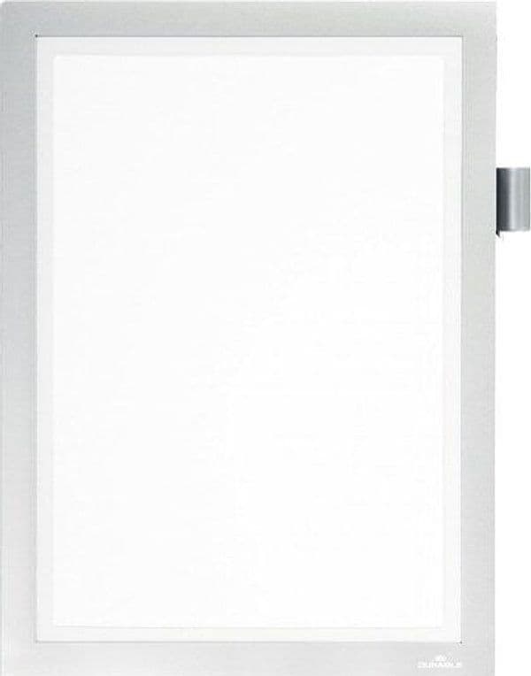 Cornice magnetica - Duraframe - A4 - 21 x 29 7 cm - argento - Durable Fai da te/Sicurezza e protezione/Attrezzature per sicurezza sul lavoro/Segnaletica antinfortunistica Eurocartuccia - Pavullo, Commerciovirtuoso.it