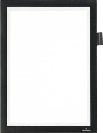 Cornice magnetica - Duraframe - A4 - 21 x 29 7 cm - nero - Durable Fai da te/Sicurezza e protezione/Attrezzature per sicurezza sul lavoro/Segnaletica antinfortunistica Eurocartuccia - Pavullo, Commerciovirtuoso.it