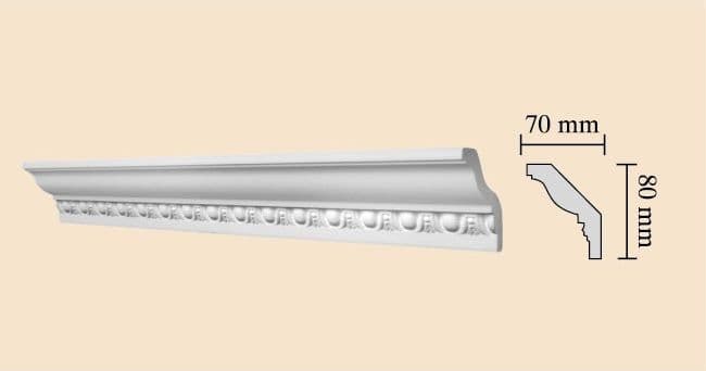 CORNICE-POLISTIROLO-mm70x80x2MT.-G4