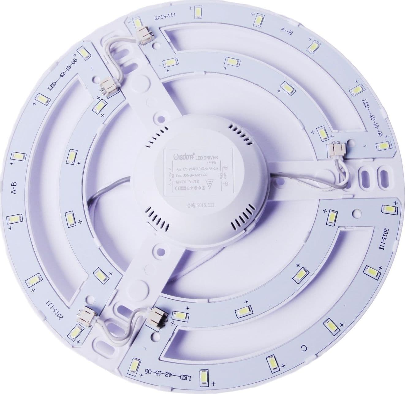CORONA LED SMD 5630 WISDOM DA 15W LUCE BIANCO FREDDO E CALDO CON DRIVER Trade Shop italia - Napoli, Commerciovirtuoso.it