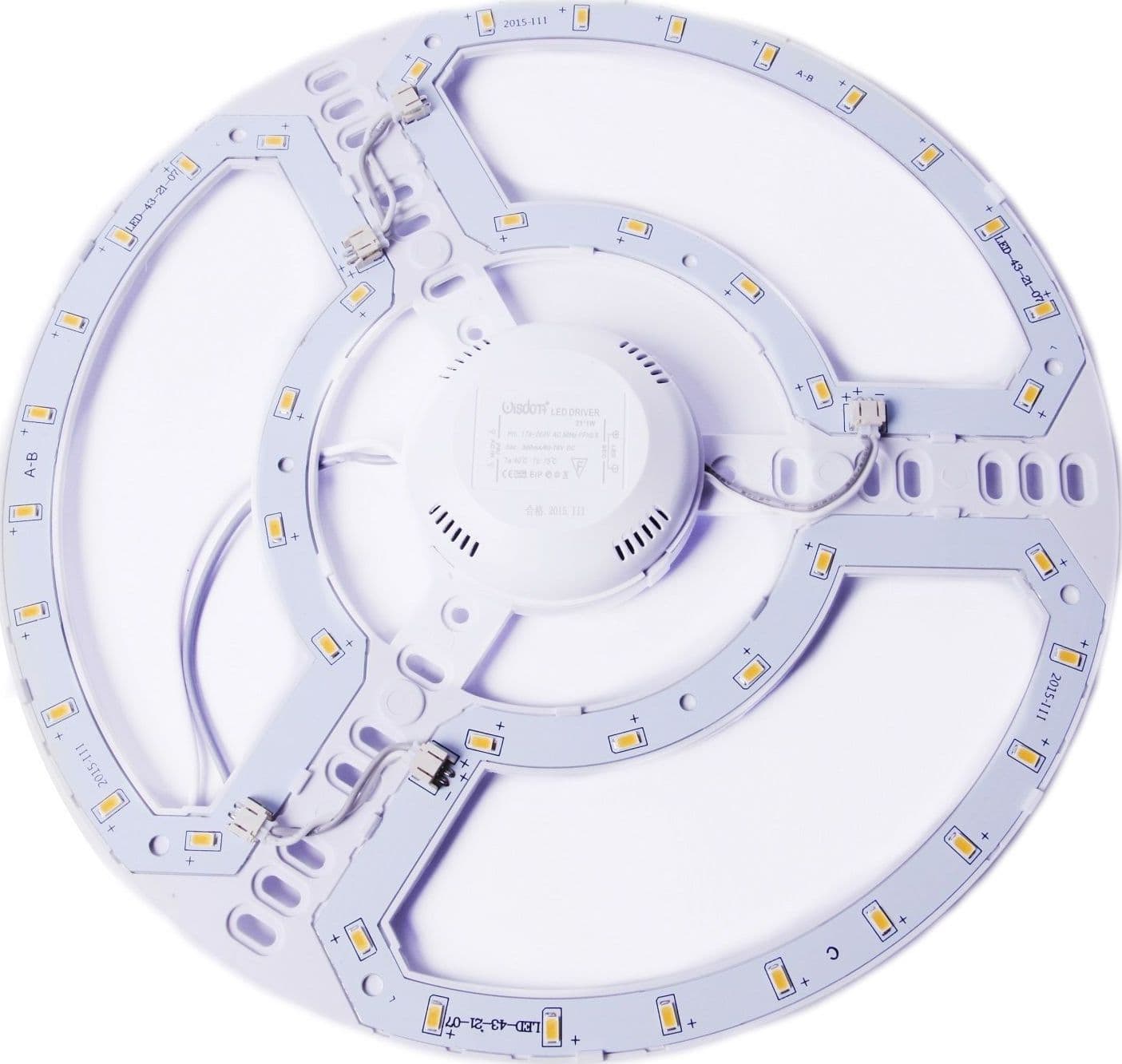 CORONA LED SMD 5630 WISDOM DA 21W LUCE BIANCO FREDDO E CALDO CON DRIVER Trade Shop italia - Napoli, Commerciovirtuoso.it
