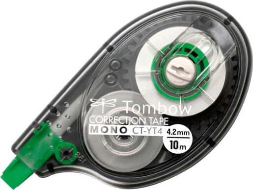 Correttore a nastro Mono Correction - 4 2 mm x 10 mt - Tombow Cancelleria e prodotti per ufficio/Penne matite scrittura e correzione/Correttori e gomme/Correttori a nastro Eurocartuccia - Pavullo, Commerciovirtuoso.it