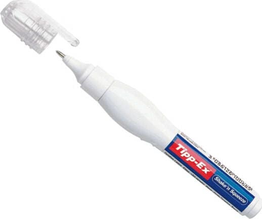 Correttori a penna Shake'n Squeeze - 8ml - punta in metallo - Tipp Ex - conf. 10 pezzi Cancelleria e prodotti per ufficio/Penne matite scrittura e correzione/Correttori e gomme/Correttori liquidi Eurocartuccia - Pavullo, Commerciovirtuoso.it