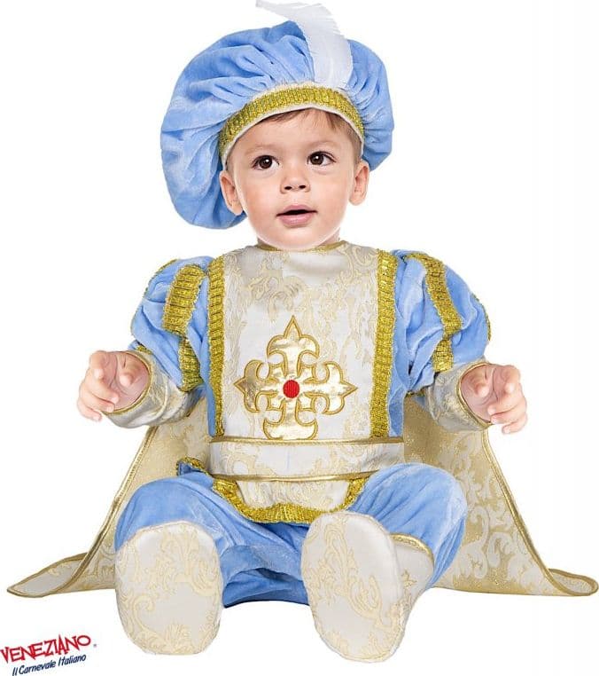 Costume carnevale principino lusso da 3 a 24 mesi - veneziano 54183 in Bambini Falco Biancheria - Parete, commercioVirtuoso.it