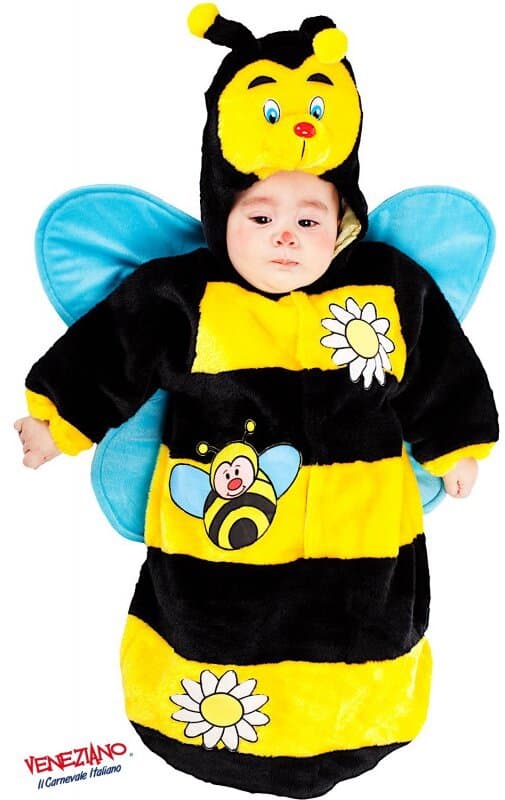 Costume carnevale saccottino apetta 0-3 mesi - veneziano 3590 in Bambini Falco Biancheria - Parete, commercioVirtuoso.it