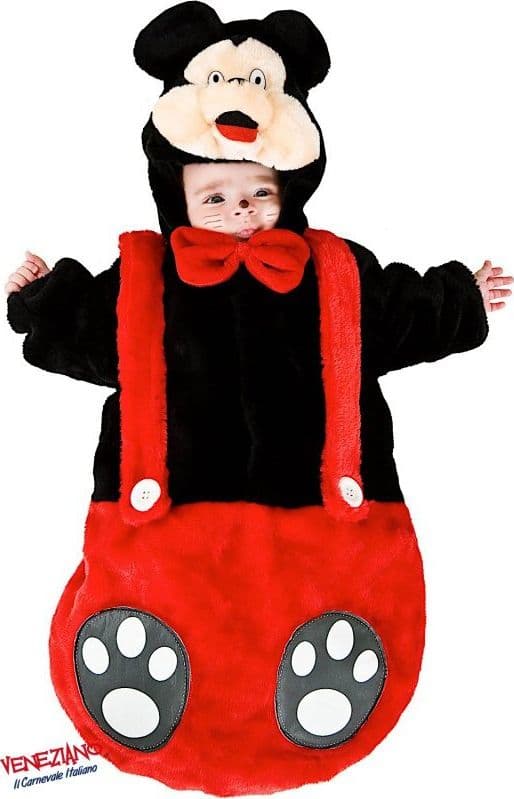 Costume carnevale saccottino topino 0-3 mesi - veneziano 88378 in Bambini Falco Biancheria - Parete, commercioVirtuoso.it