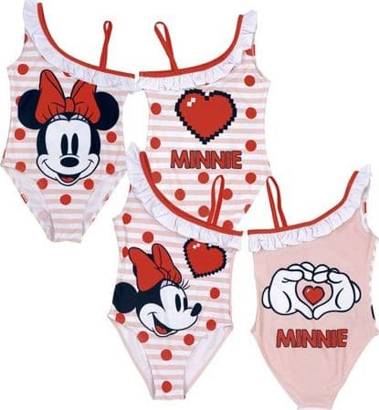Costume intero Minnie monospalla da 4 a 6 anni Moda/Bambini e ragazzi/Abbigliamento/Mare e piscina/Slip e parigamba Store Kitty Fashion - Roma, Commerciovirtuoso.it