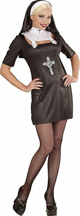 Costume-Suora-Gotica-Adulto-Vestito-e-Copricapo