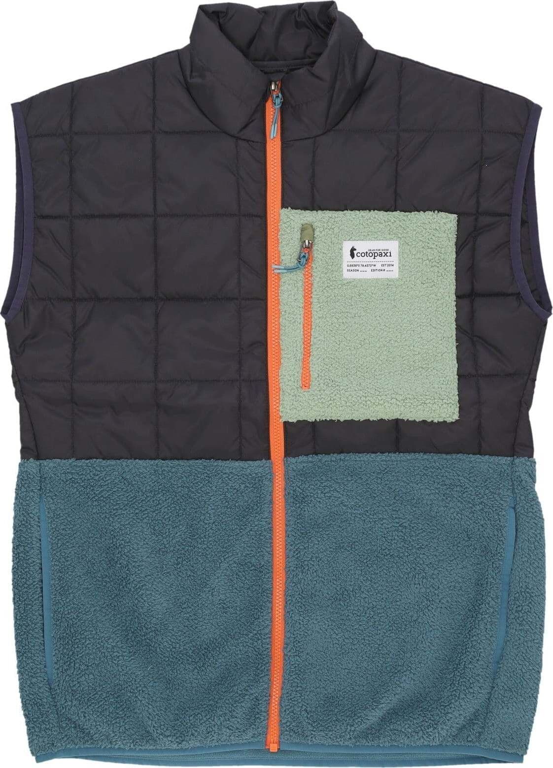 COTOPAXI-Smanicato-Uomo-Trico-Hybrid-Vest-Graphite/blue-Spruce-da-uomo