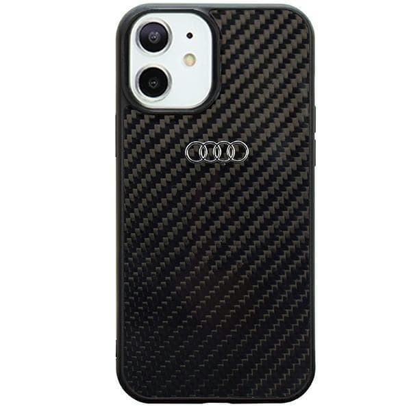 cover-audi-iphone-11-fibra-di-carbonio-nera