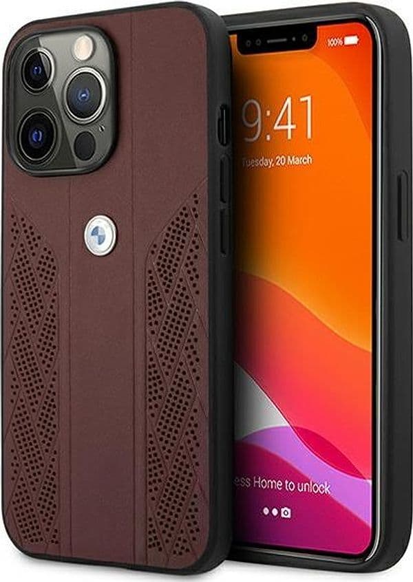 cover-bmw-iphone-13-pro-max-vera-pelle-rossa