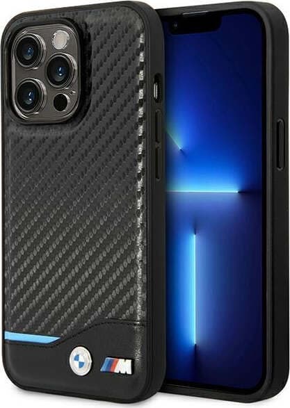 cover-bmw-iphone-14-pro-max-nera-pelle-e-carbonio