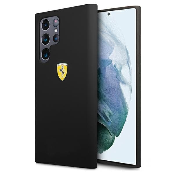 cover-ferrari-samsung-s22-ultra-nera