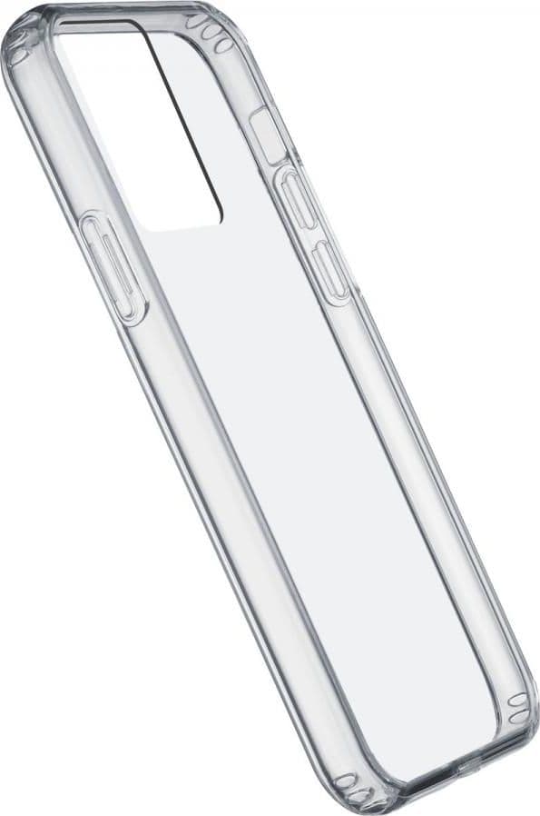 cover galaxy a72 trasparenterigida con bordi in gomma per un’elevata protezione dello smartphone.