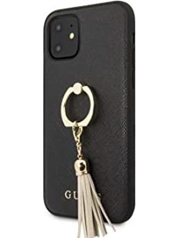 cover-guess-iphone-11-pro-blackcon-anello-gold