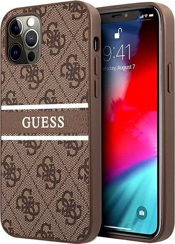 cover-guess-iphone-12-/-12-pro-brown