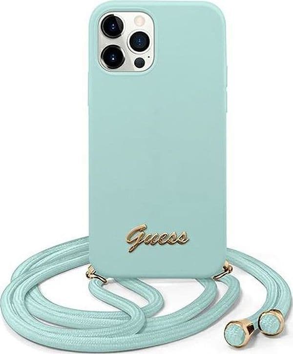 cover-guess-iphone-12-/-12--pro-con-laccio-da-collo-light-blu