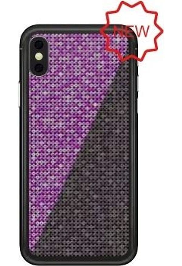cover-iphone-xs-max-pallettes-sequins---violet/black