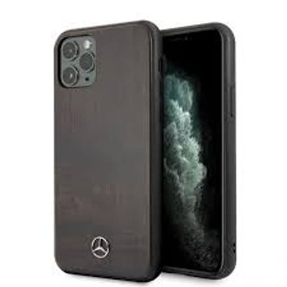 cover-mercedes-iphone-11-pro-marrone-scuro