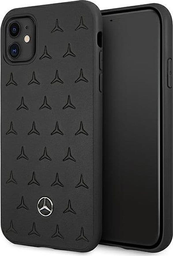 cover-mercedes-iphone-11-vera-pelle--nera