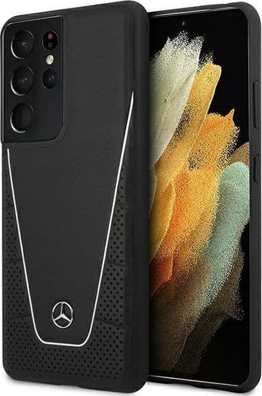 cover-mercedes-samsung-s21-ultra-vera-pelle--red